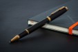 Набор Parker IM Black GT (ручка роллер + блокнот)