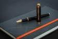 Набор Parker IM Black GT (ручка роллер + блокнот)