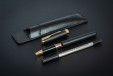 Набор Parker Sonnet Black GT (ручка роллер + чехол)
