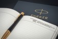 Набор Parker Urban Black GT (шариковая ручка + блокнот)