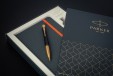 Набор Parker Urban Black GT (шариковая ручка + блокнот)