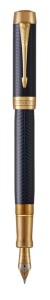 Перьевая ручка Parker Duofold Prestige Centennial Blue Chevron GT (M)