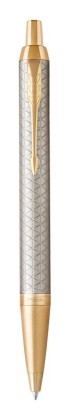 Шариковая ручка Parker IM Premium Warm Silver GT