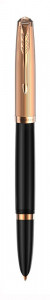 Перьевая ручка Parker 51 Premium Black GT