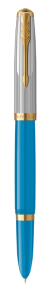 Перьевая ручка Parker Turquoise GT