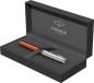 Ручка перьевая Parker Sonnet Sand Blasted Metal&Orange Lacquer