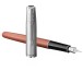 Ручка перьевая Parker Sonnet Sand Blasted Metal&Orange Lacquer
