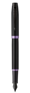 Перьевая ручка Parker IM Vibrant Rings Flame Amethyst Purple