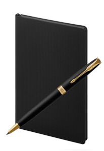 Parker Sonnet Matte Black GT Portobello Rain