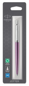 Шариковая ручка Parker Jotter Victoria Violet CT (блистер)