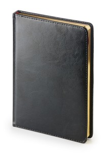 Ежедневник недатированный А5 "Sidney" (чёрный)