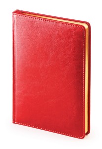 Ежедневник недатированный А5 "Sidney" (красный)
