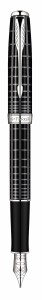 Перьевая ручка Parker Sonnet Premium Dark Grey Laquer CT